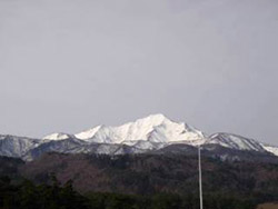 冬の米山